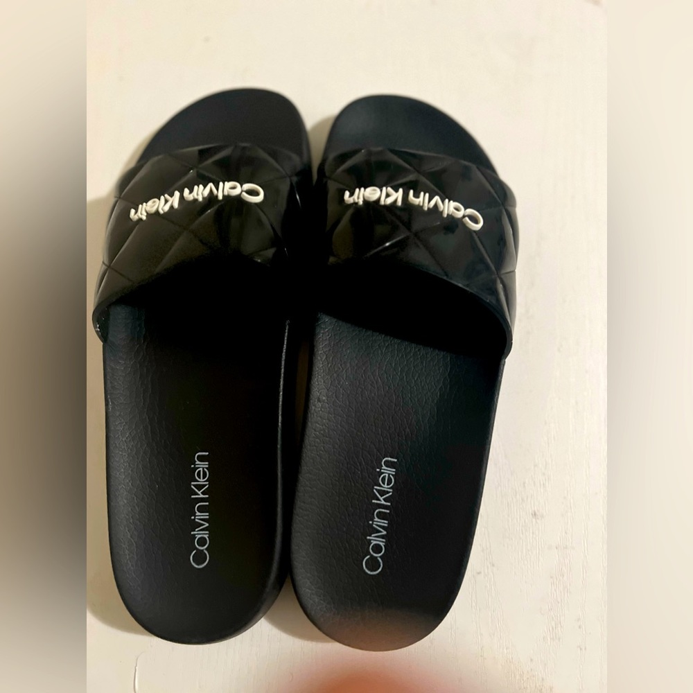Calvin Klein slides
